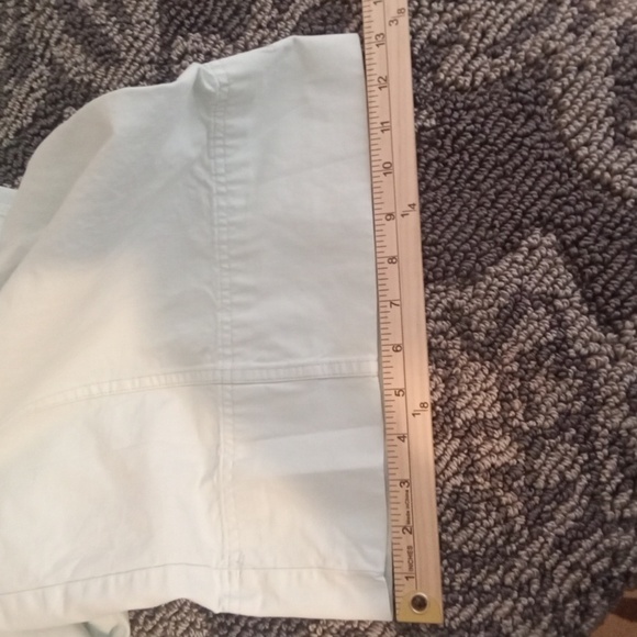 Everlane Mint Green Wide Leg High Waisted Pleated Womens Pants (Flawed) Size 10 - Picture 11 of 13
